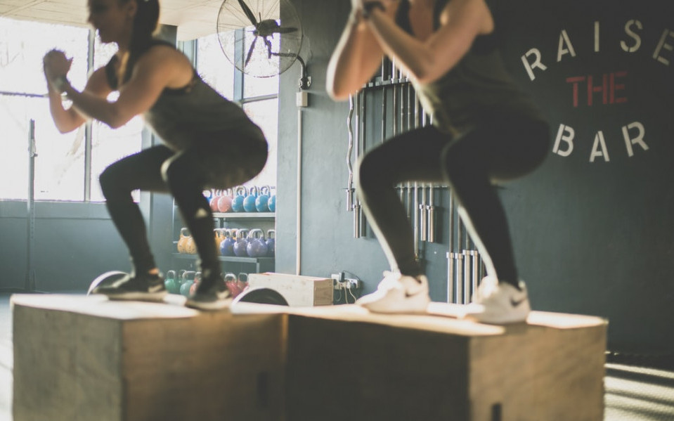 CrossFit For Beginners Box Jumps